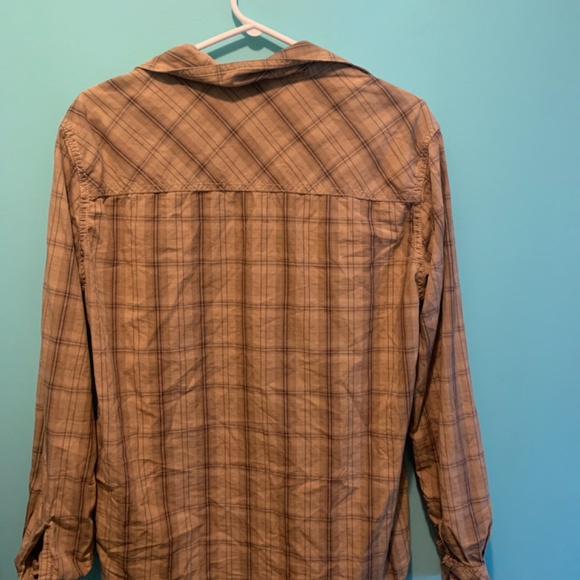 Plaid Levi button up shirt - Picture 3 of 3